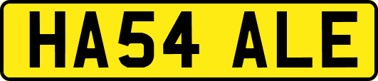 HA54ALE