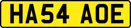 HA54AOE