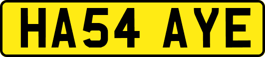 HA54AYE