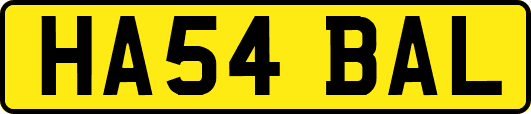 HA54BAL