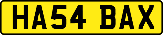 HA54BAX
