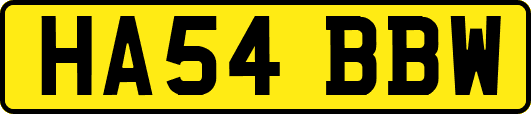 HA54BBW
