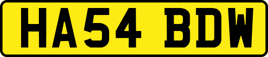 HA54BDW