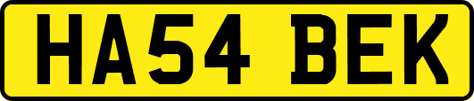 HA54BEK