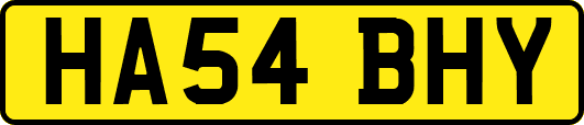 HA54BHY