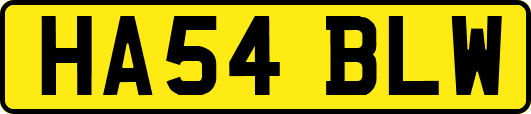 HA54BLW