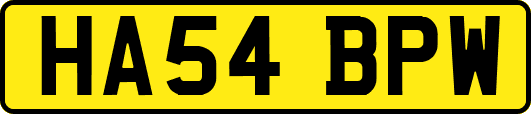HA54BPW