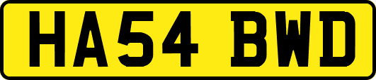 HA54BWD
