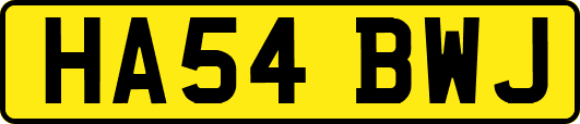 HA54BWJ