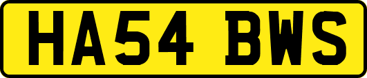 HA54BWS