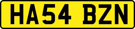 HA54BZN