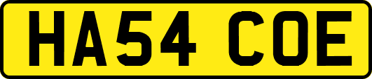 HA54COE