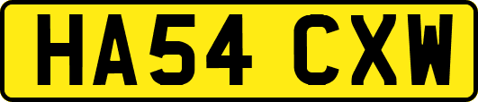 HA54CXW