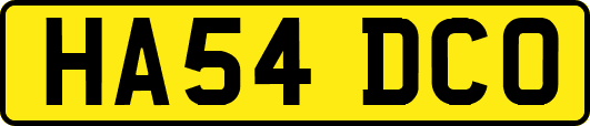 HA54DCO