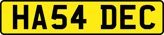 HA54DEC