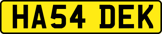 HA54DEK
