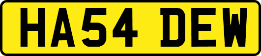 HA54DEW