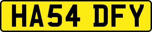 HA54DFY