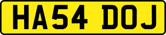 HA54DOJ