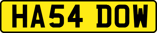 HA54DOW