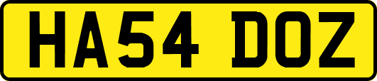 HA54DOZ