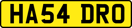 HA54DRO