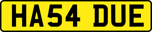 HA54DUE