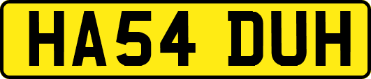 HA54DUH