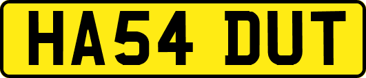 HA54DUT