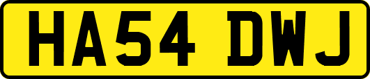 HA54DWJ