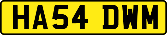 HA54DWM