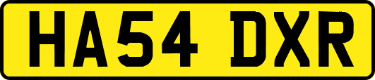 HA54DXR