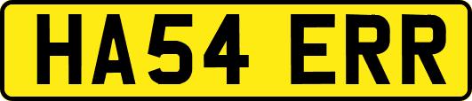 HA54ERR