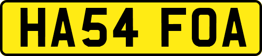 HA54FOA