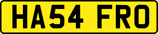 HA54FRO
