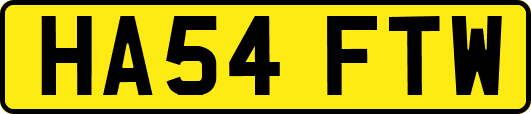 HA54FTW