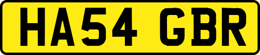 HA54GBR