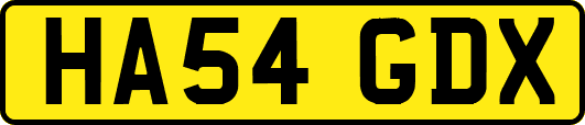 HA54GDX