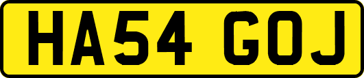 HA54GOJ