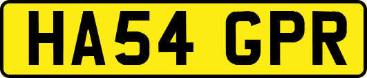 HA54GPR