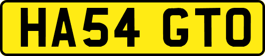 HA54GTO