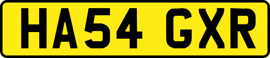 HA54GXR