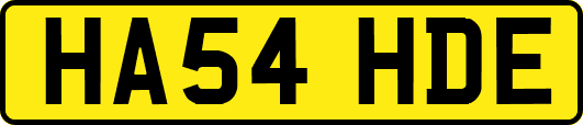 HA54HDE