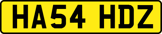 HA54HDZ