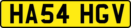 HA54HGV