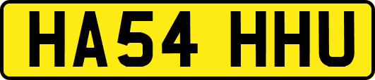 HA54HHU