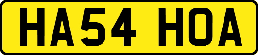 HA54HOA