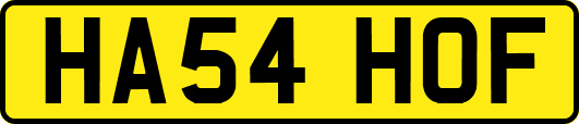 HA54HOF