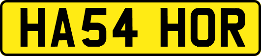 HA54HOR