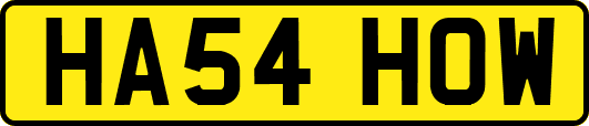 HA54HOW